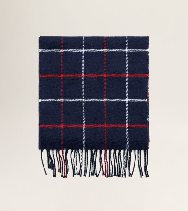 Kostkovaná šála #62