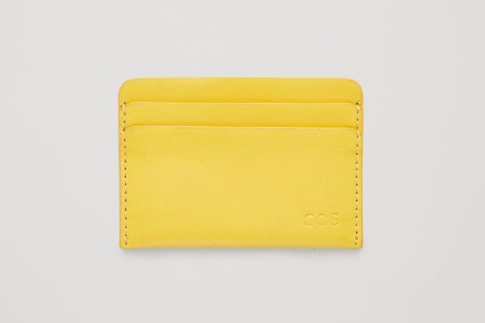 Round-Edged Leather Cardholder #92