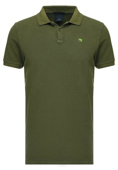 CLASSIC GARMENT DYED - Polotričko - army #58