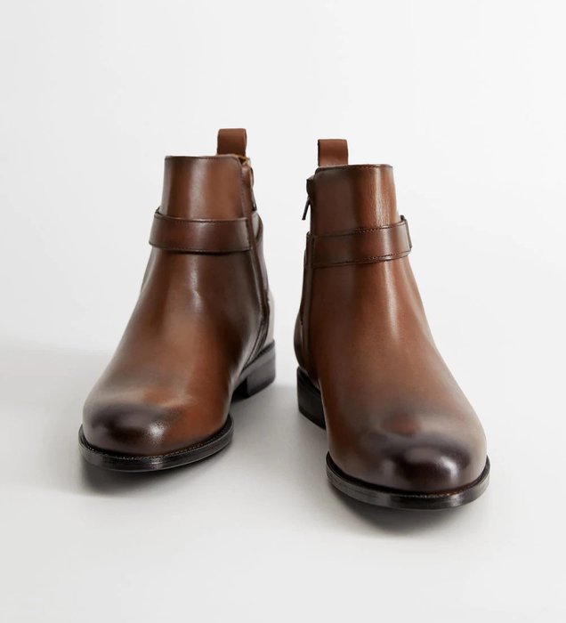 Boty 67053255-BUCKLE - HNĚDÁ #113